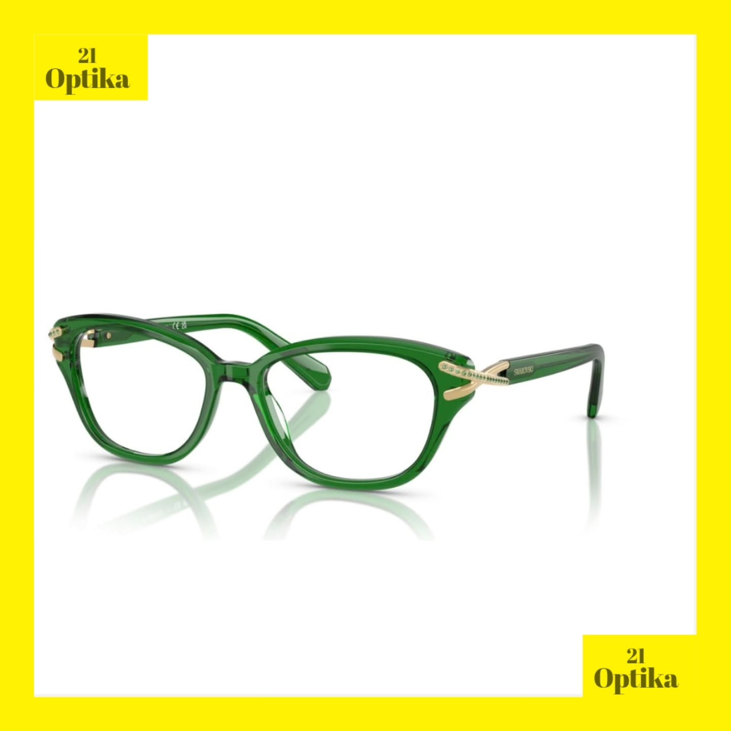 Syze optike per femra te markes Swarovski!