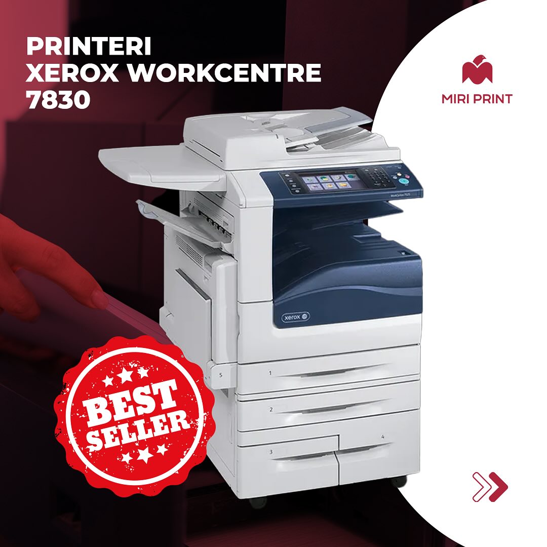 Xerox WorkCentre 7830 është një nga printerët më të shitur