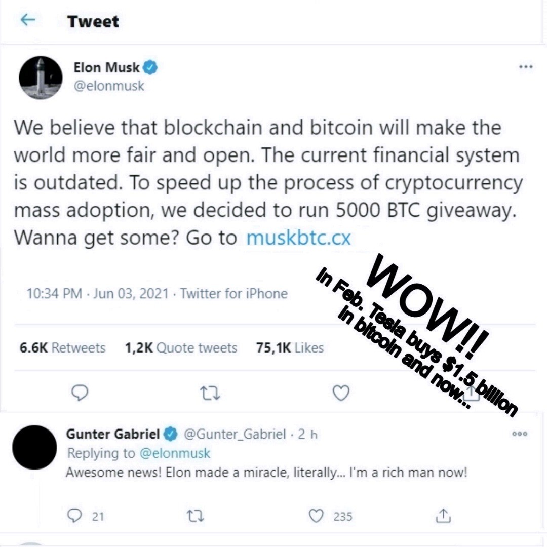 Elon really cool person!
