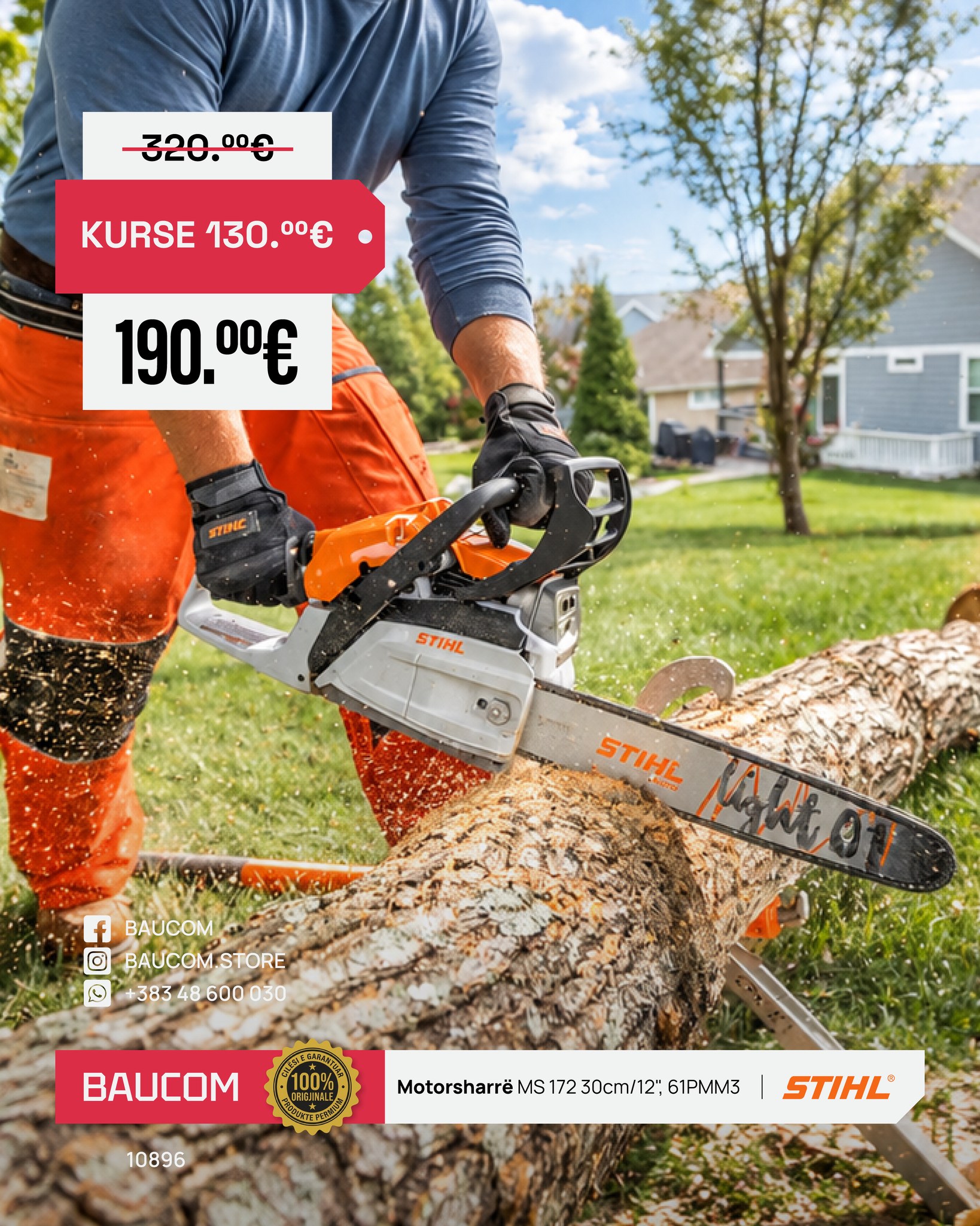 Kurse deri , në motorsharra STIHL. – BAUCOM (2)