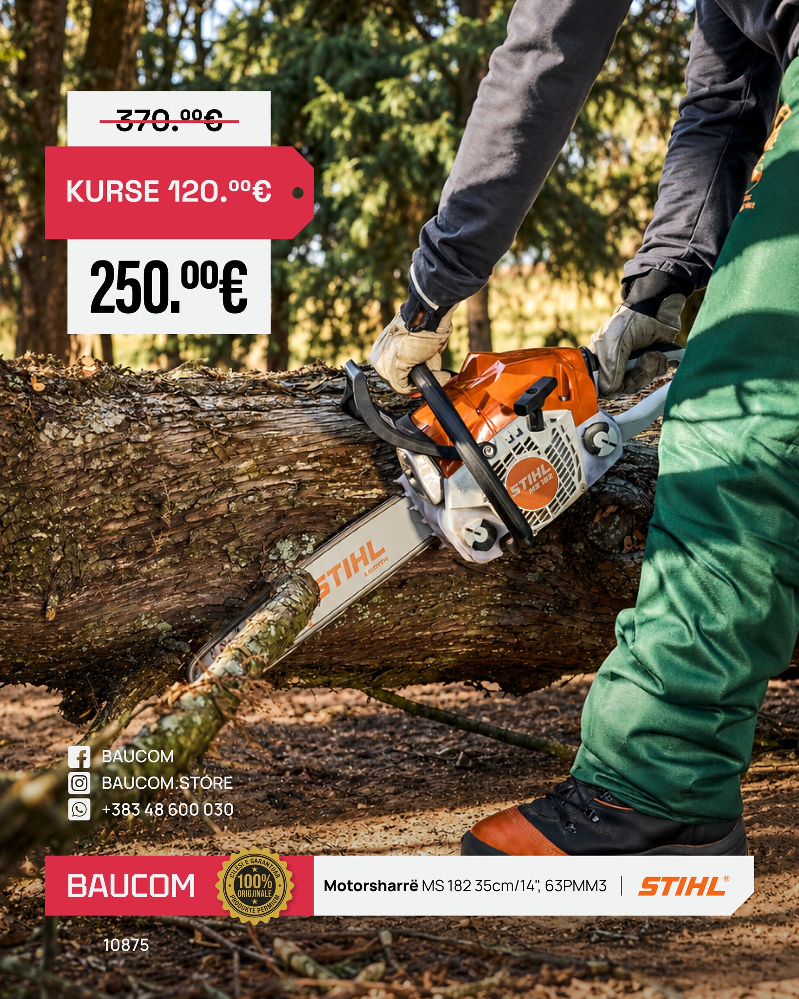 Kurse deri , në motorsharra STIHL. – BAUCOM (3)