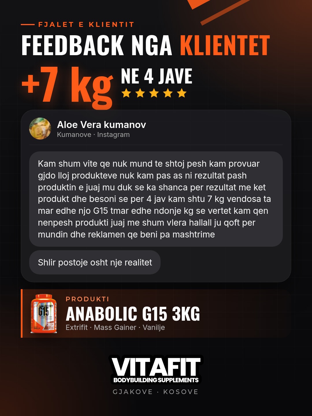 Disa nga Dëshmitë e Klientëve tanë!