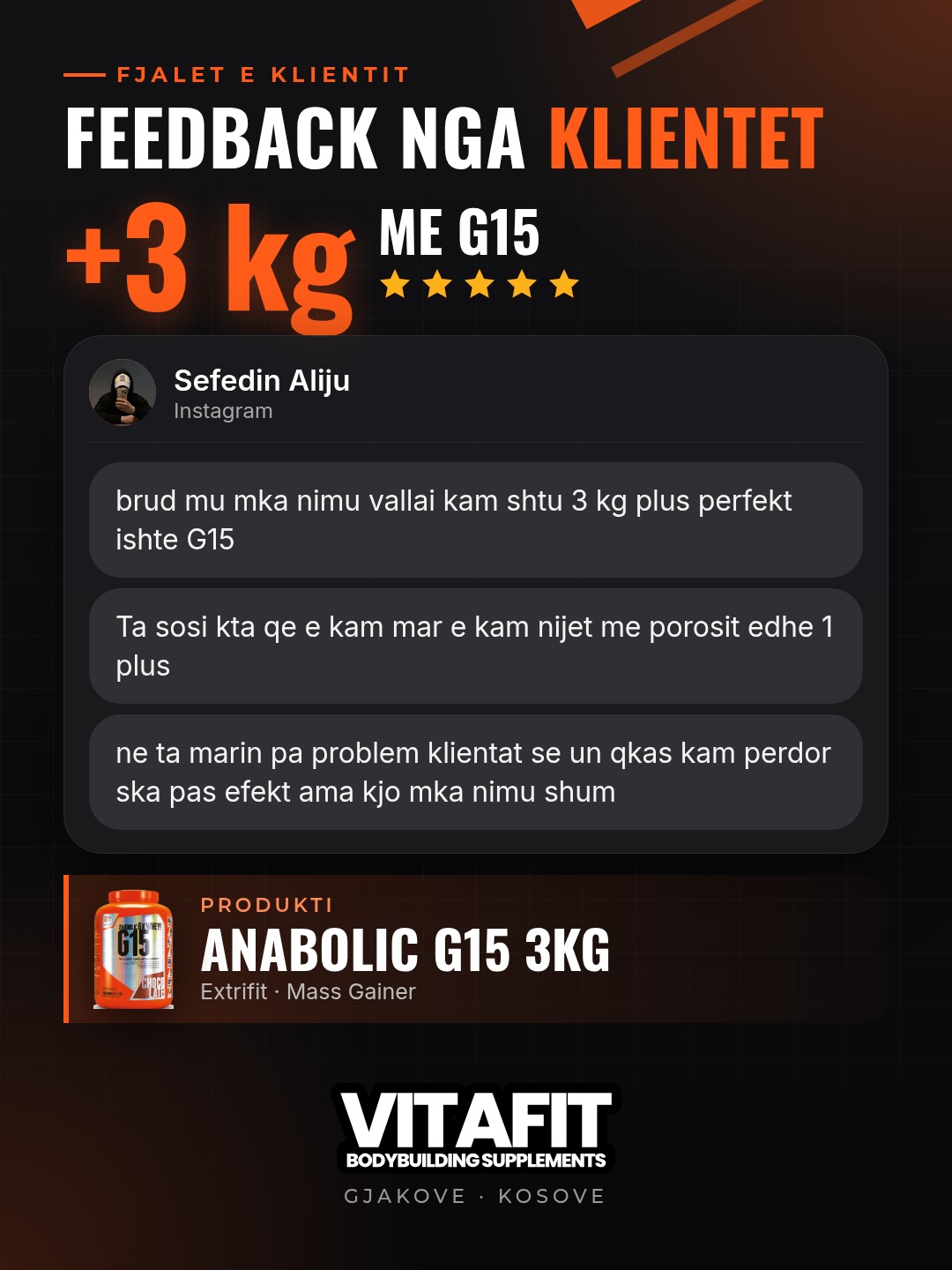 Disa nga Dëshmitë e Klientëve tanë! – VITAFIT PROTEIN SHOP | Est. 2013 (3)