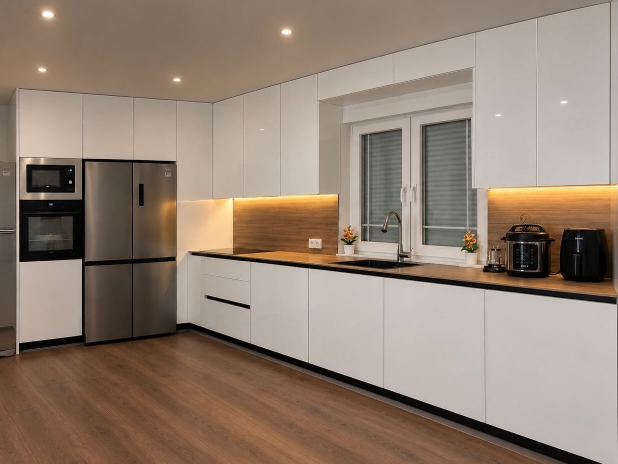 Kuzhine e perfunduar tek klienti E.B – Mobileria Art Home (2)