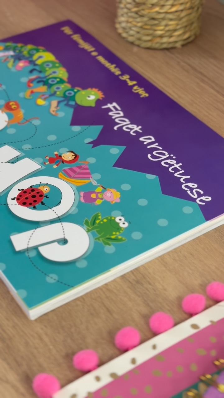 Blloku HOP-HOP Faqet argëtuese është hartuar sipas programit – Libra • Lodra • Edukim • Mëmësi