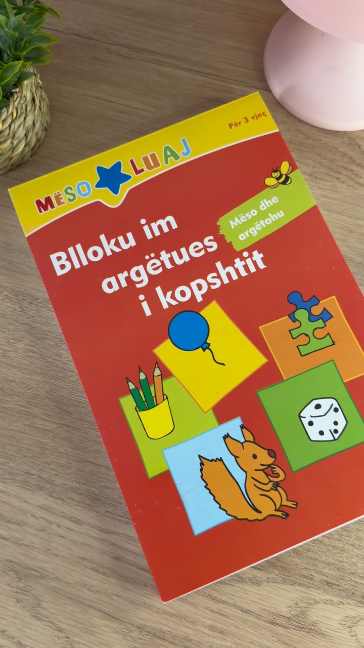 Për fëmijë mbi tre vjeç vjen blloku argëtues i kopshtit Mëso