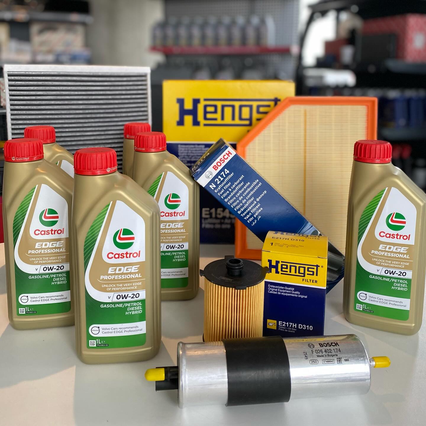 Castrol 0W20 Hengst Bosch
