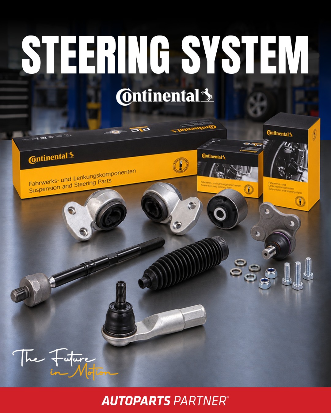 CONTINENTAL – steering and suspension parts for your