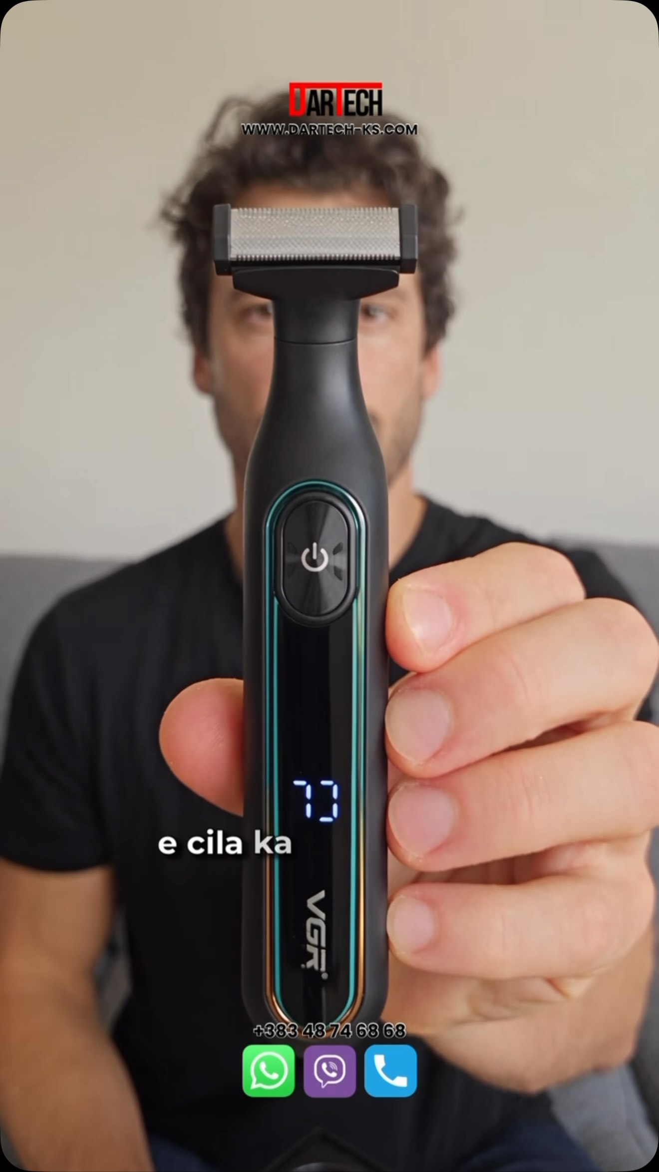 Makinë rroje VGR V-360 për mjekër dhe qime të trupit!