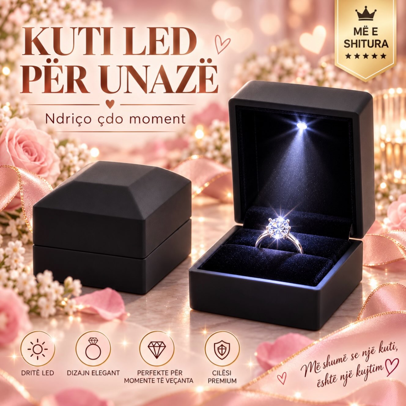New in – kuti led për unazë!