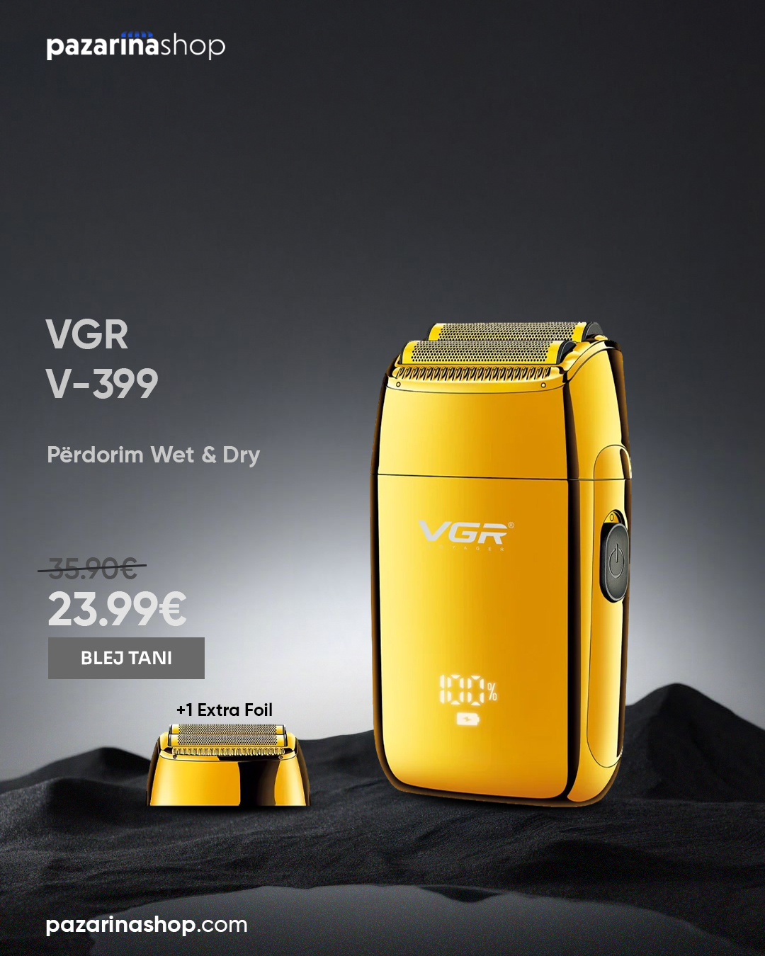 VGR V-399 – Shaving i shpejtë & perfekt në çdo moment!