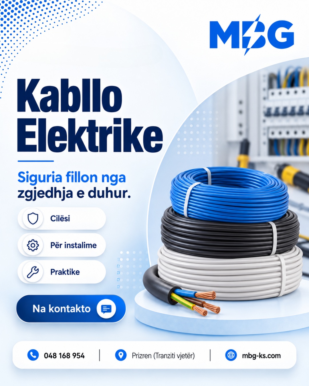Gjithëçka për elektrikën do të gjeni te ne.