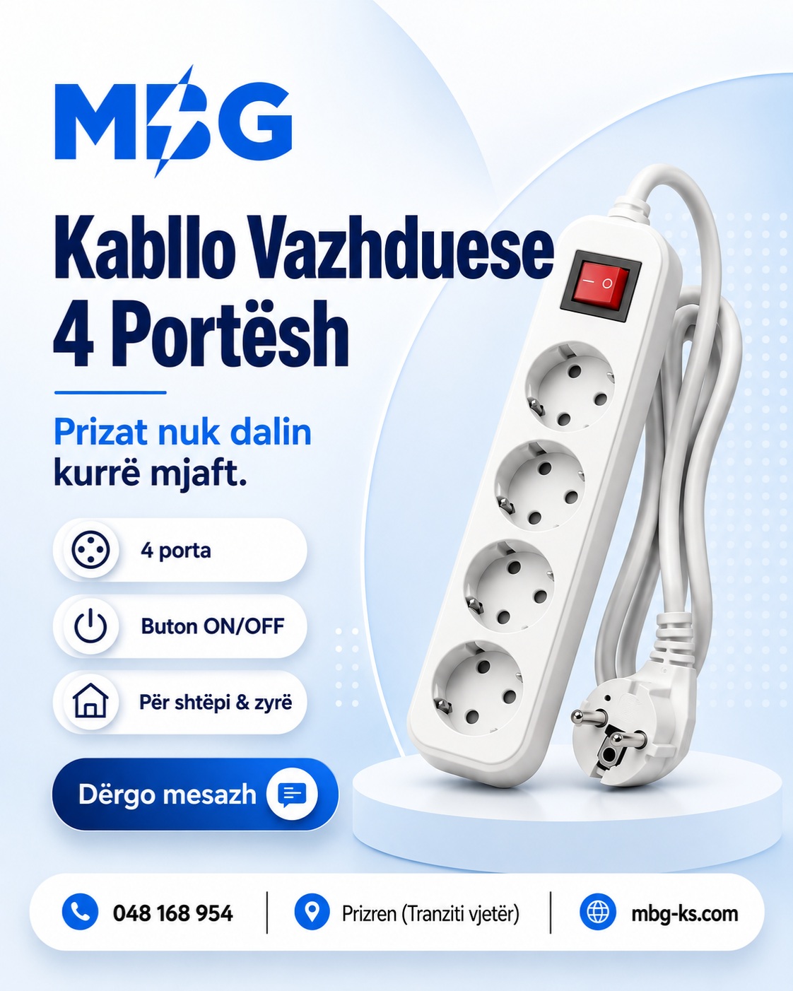 Gjithëçka për elektrikën do të gjeni te ne. – MBG Elektrika (3)