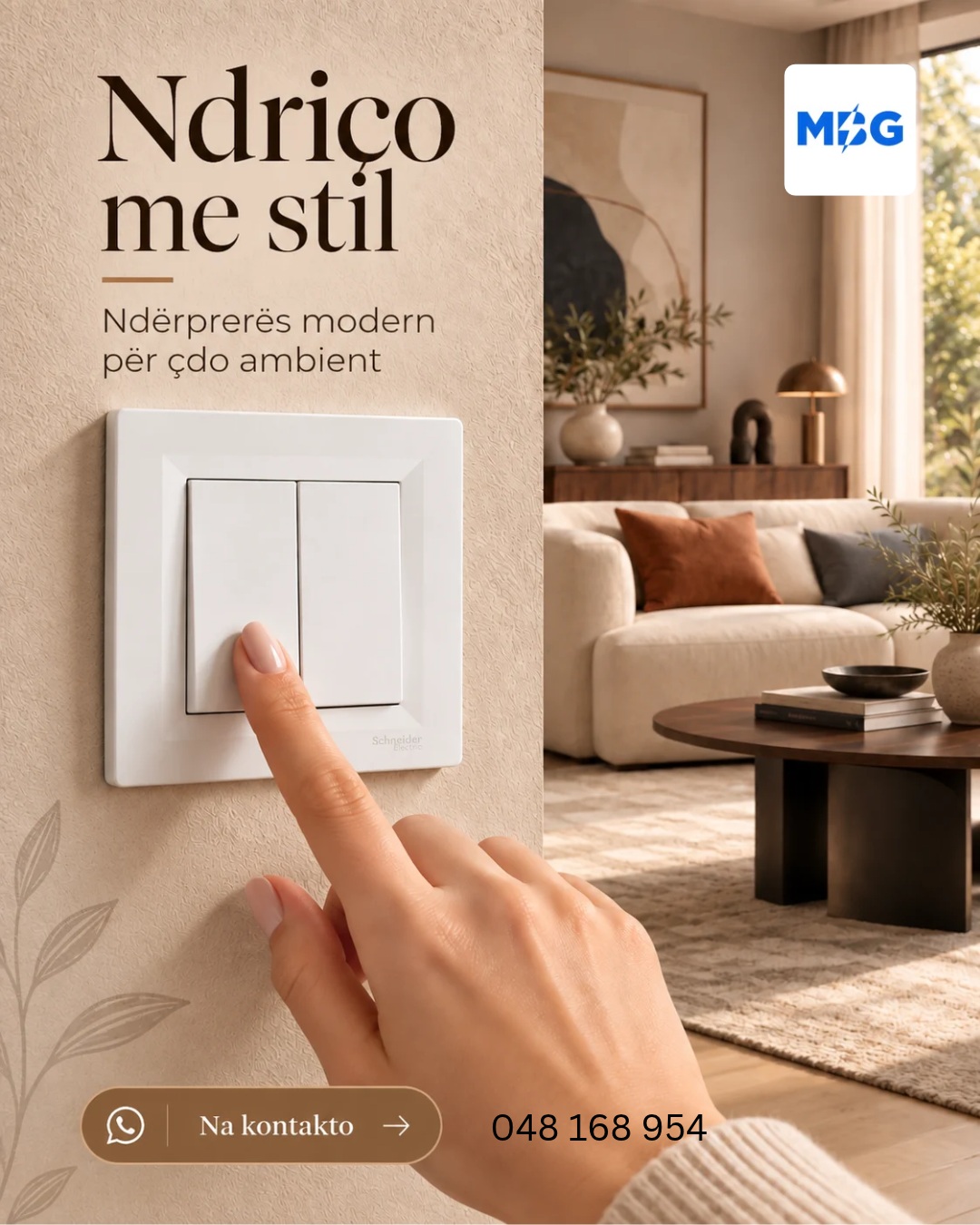 MBG - produkte dhe material elektrik.