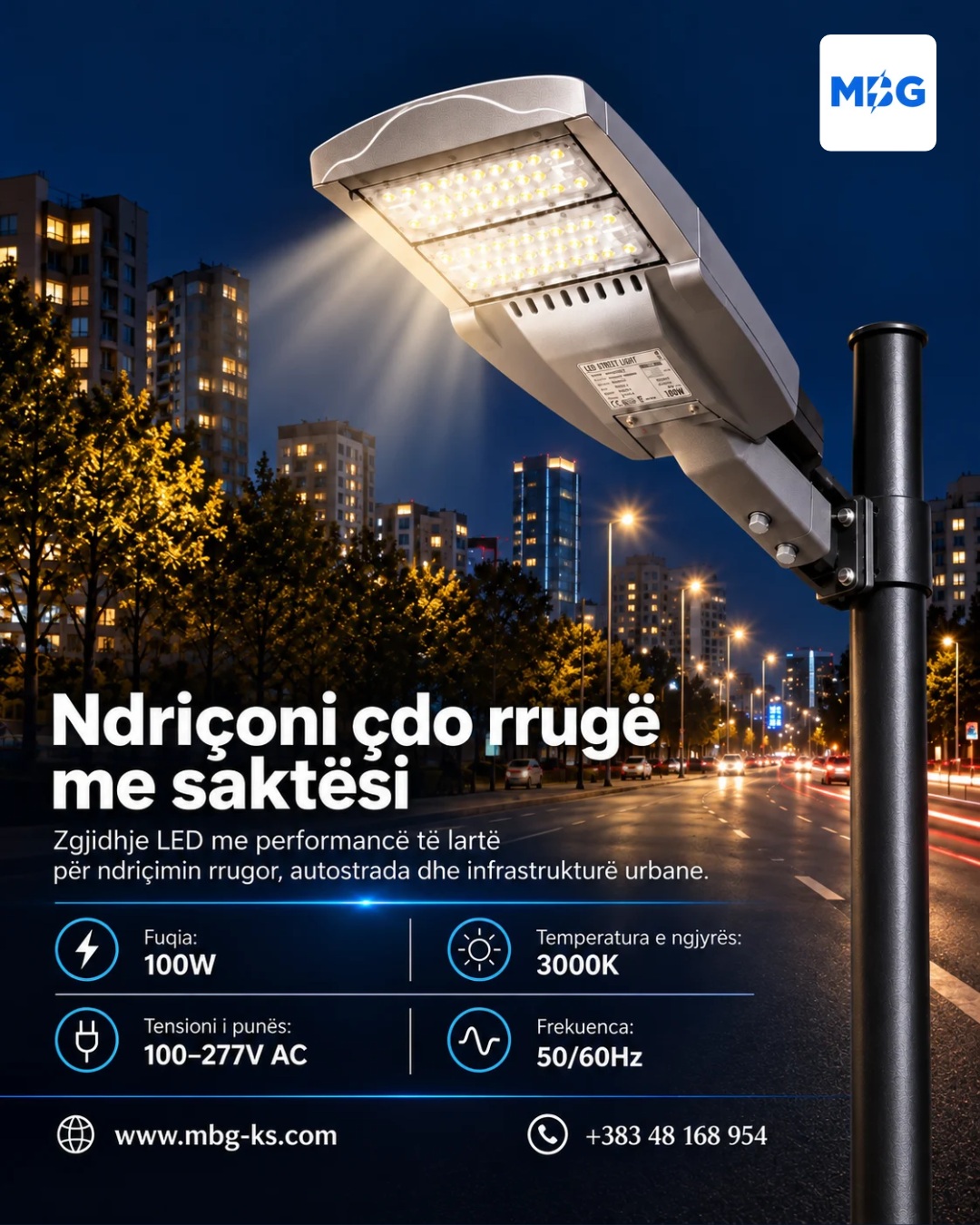 Ndriçues rrugorë dhe produkte të tjera elektrike do të gjeni