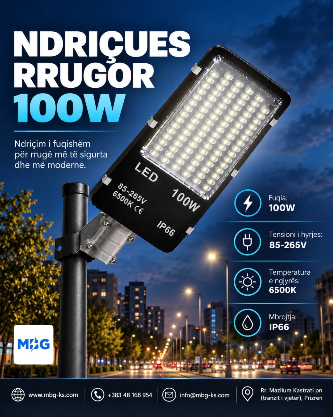 Ndriçues rrugorë dhe produkte të tjera elektrike do të gjeni – MBG Elektrika (3)