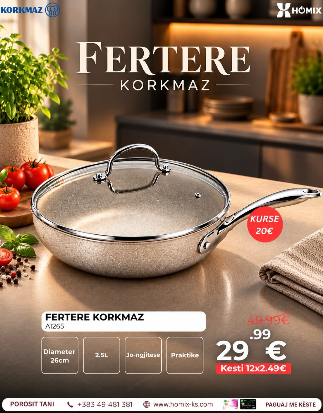 Cilësi premium për çdo gatim!