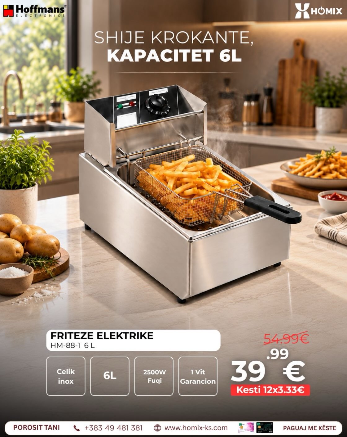 Shije krokante në çdo kafshatë!