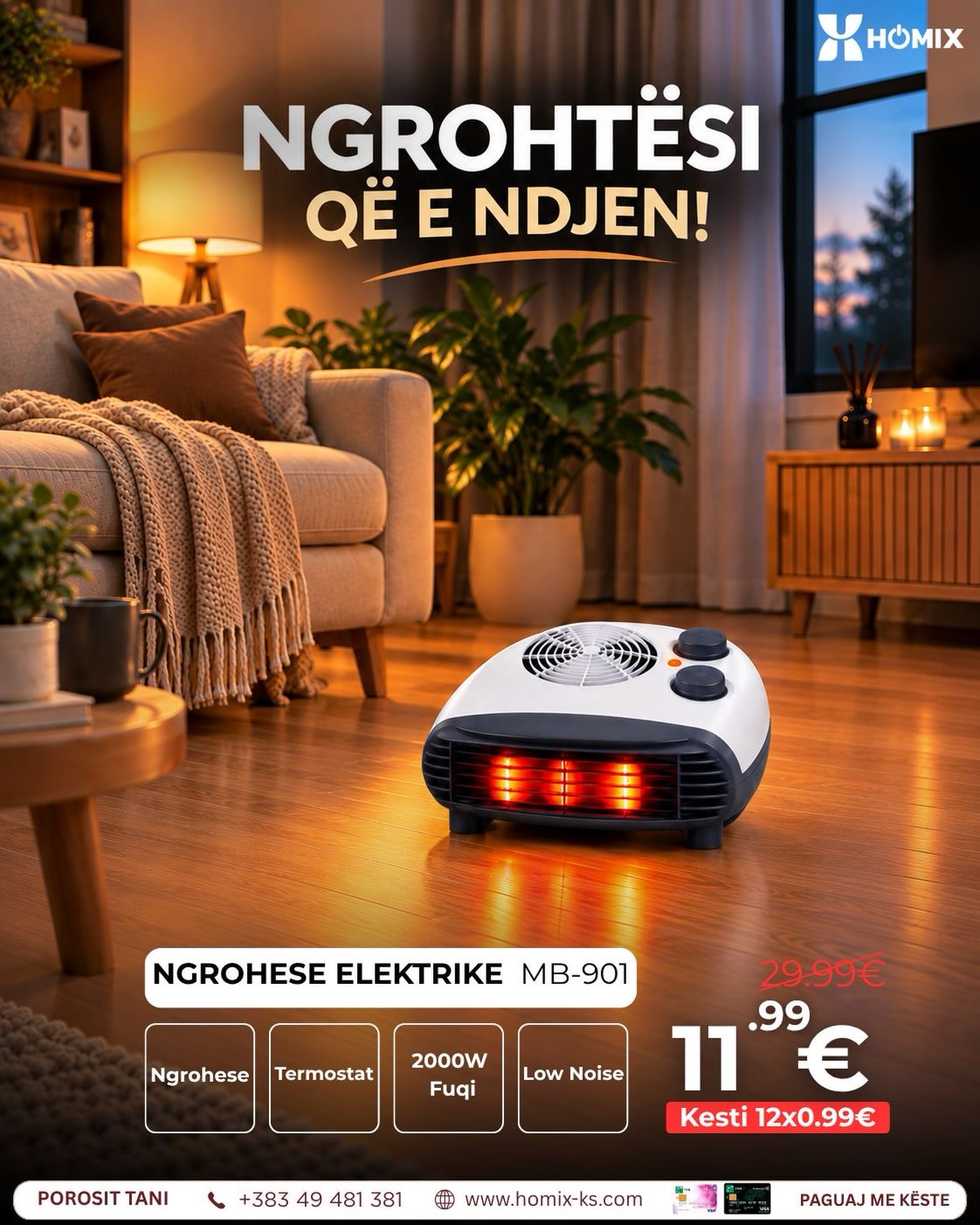 Ngrohtësi që e ndjen!