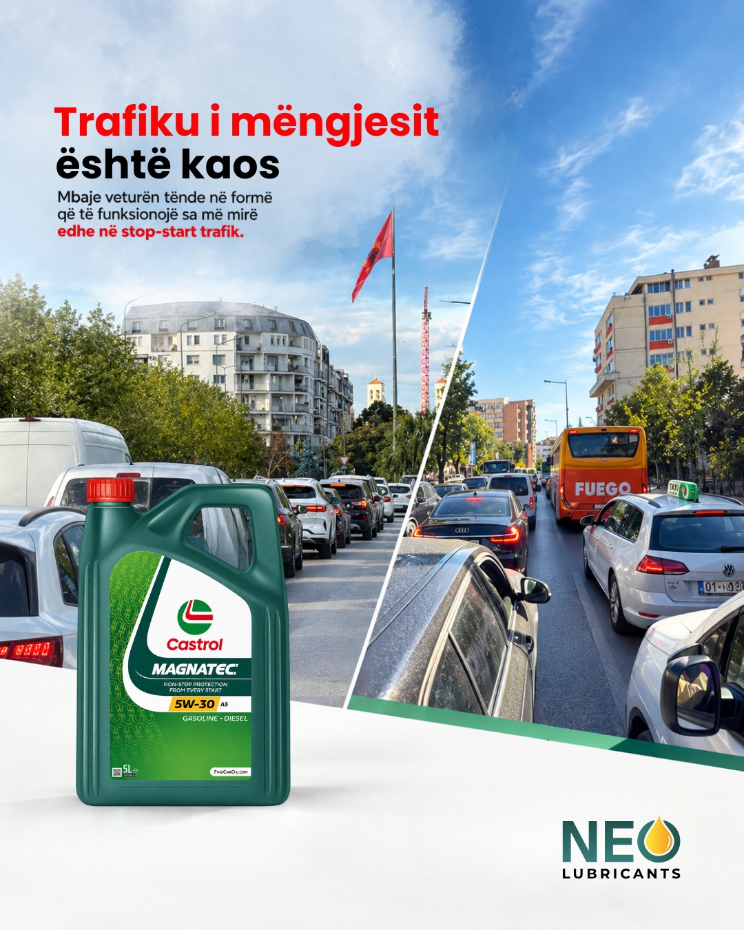 Ndalesat dhe nisjet e shpeshta e ngarkojnë motorin e veturës
