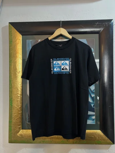 Bluzë vintage Quiksilver e zezë L