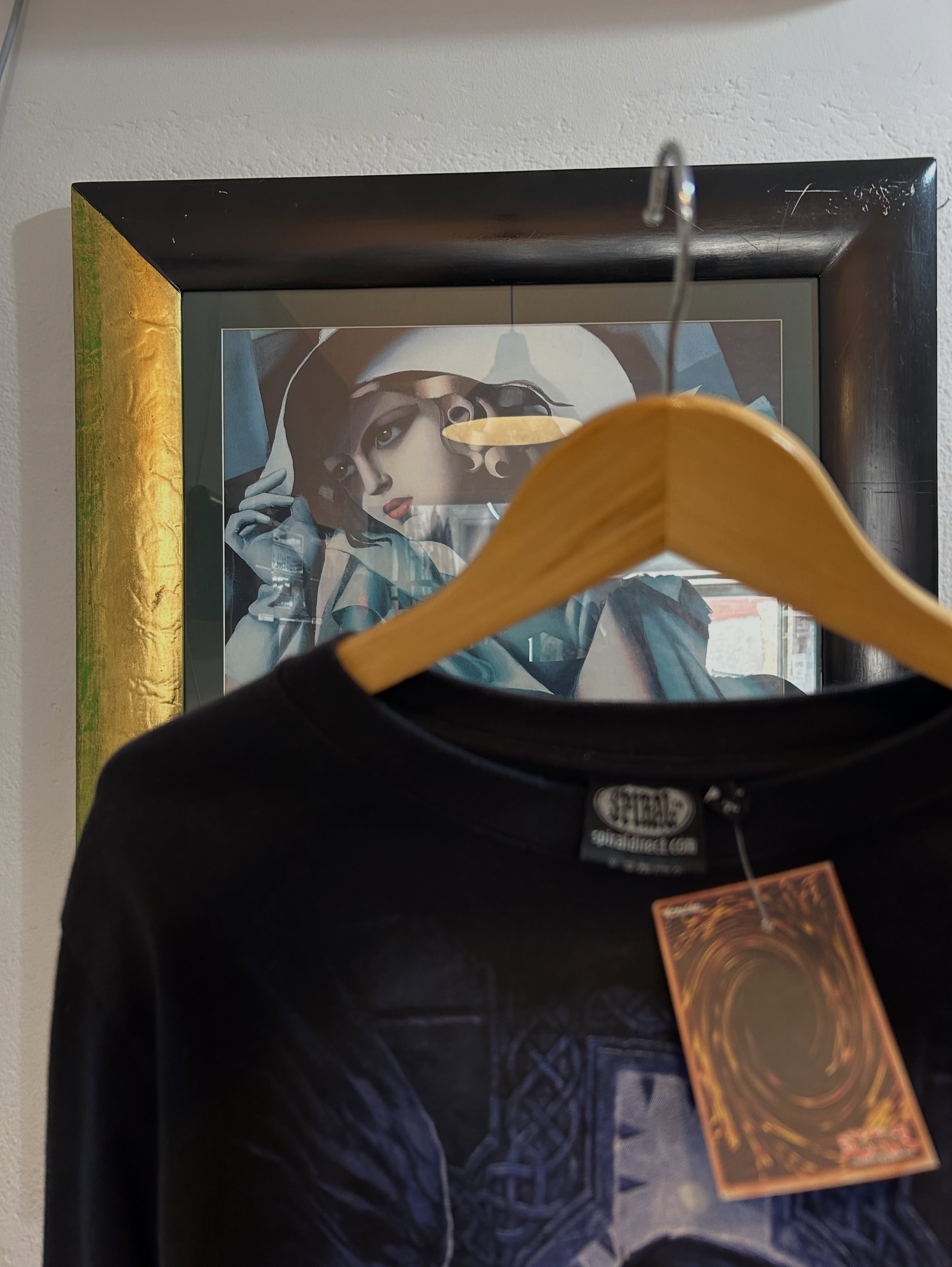 Bluzë vintage e zezë me mëngë të gjata L – 1998 VINTAGE STORE (3)