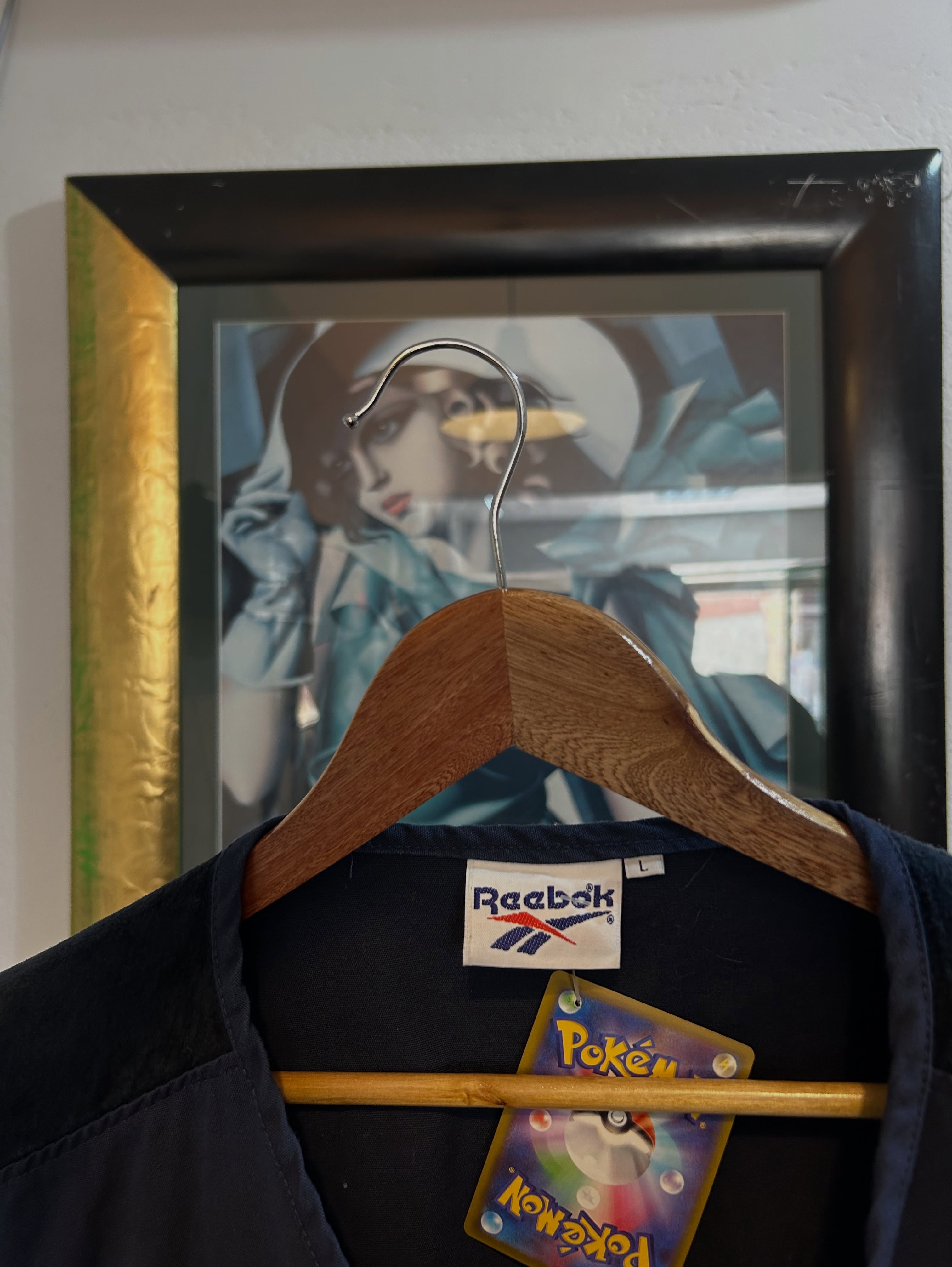 Jelek Reebok blu i errët me xhepa L – 1998 VINTAGE STORE (3)