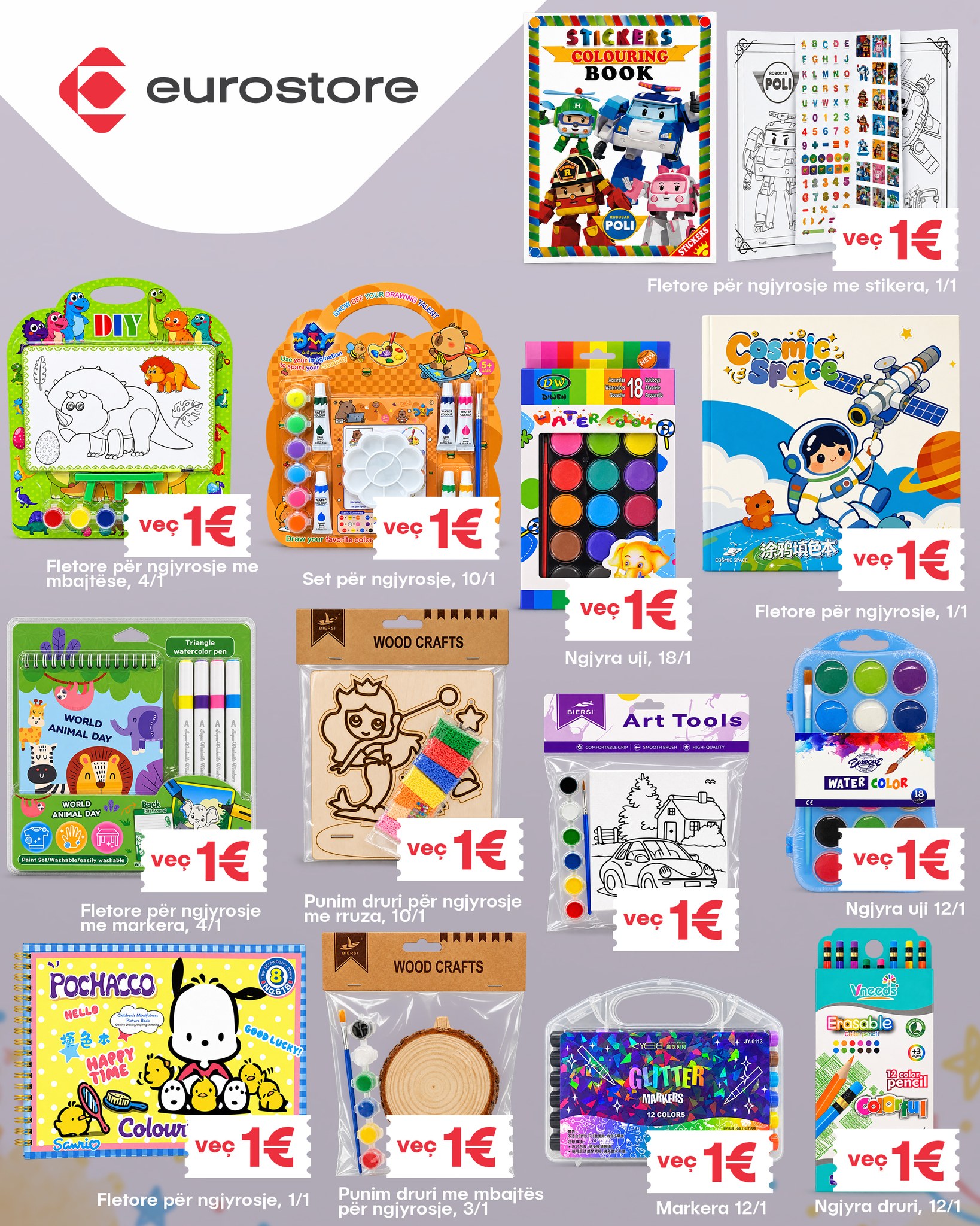 Gota, pjata dhe enë qelqi për kuzhinë – Eurostore (4)