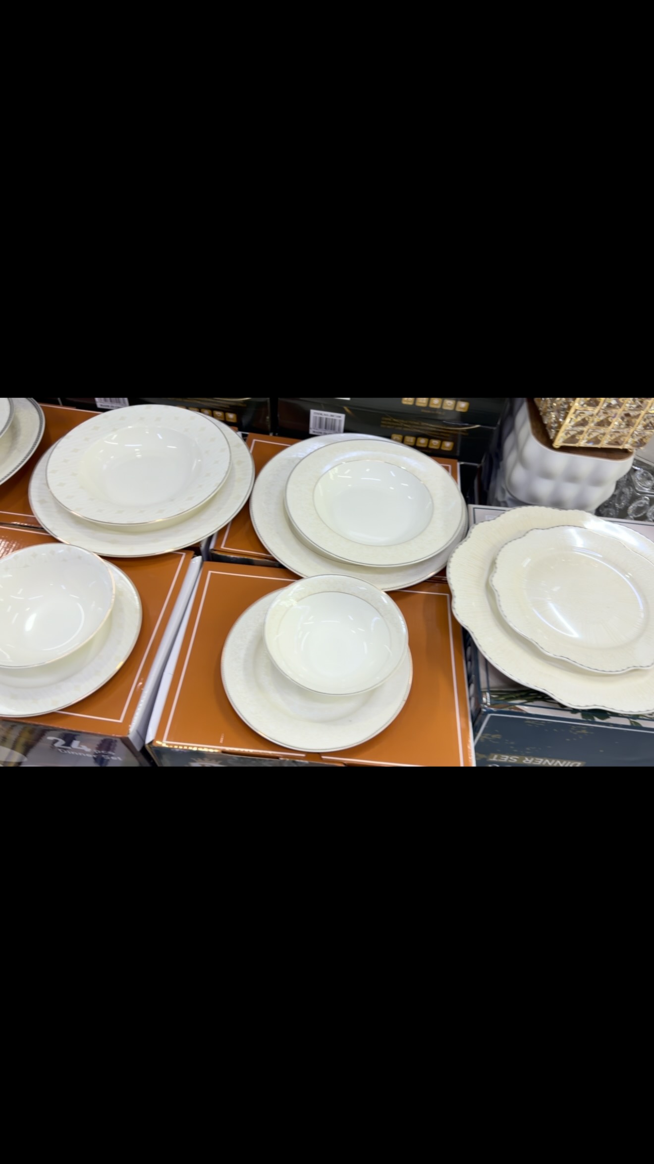 Set pjatash 24 pjesë me modele – Adri Shop