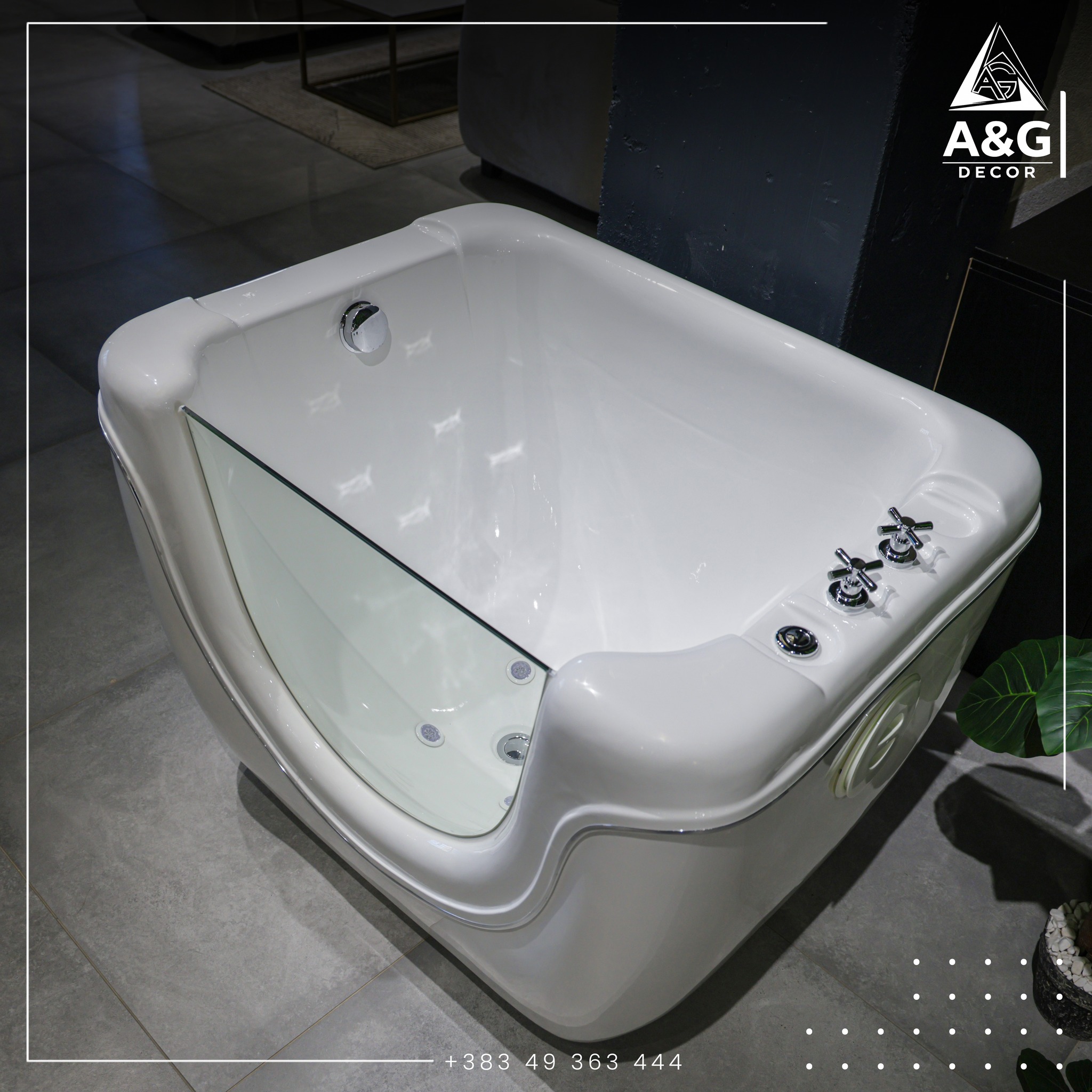 Vaska të lira të bardhë dhe të zezë – AG Decor (4)