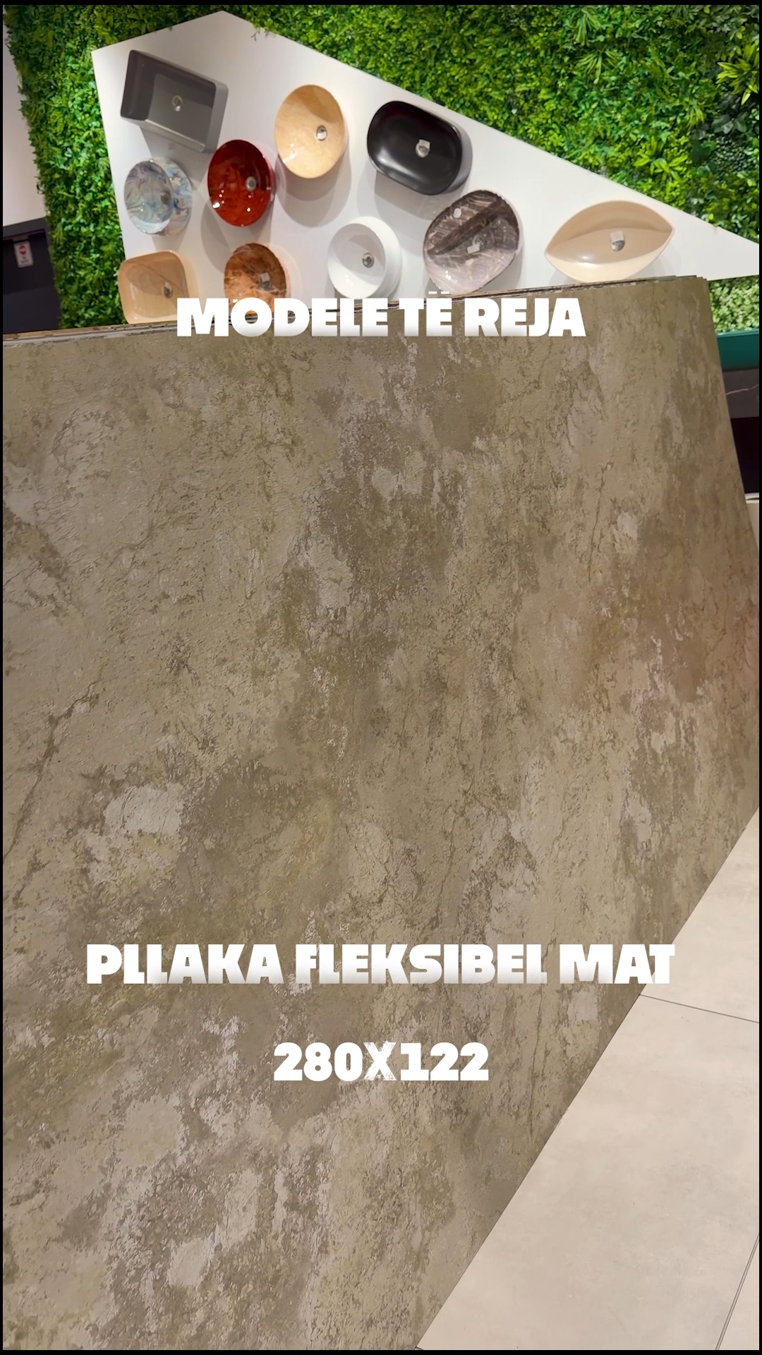 Pllaka fleksibile mat 280x122 cm – AG Decor