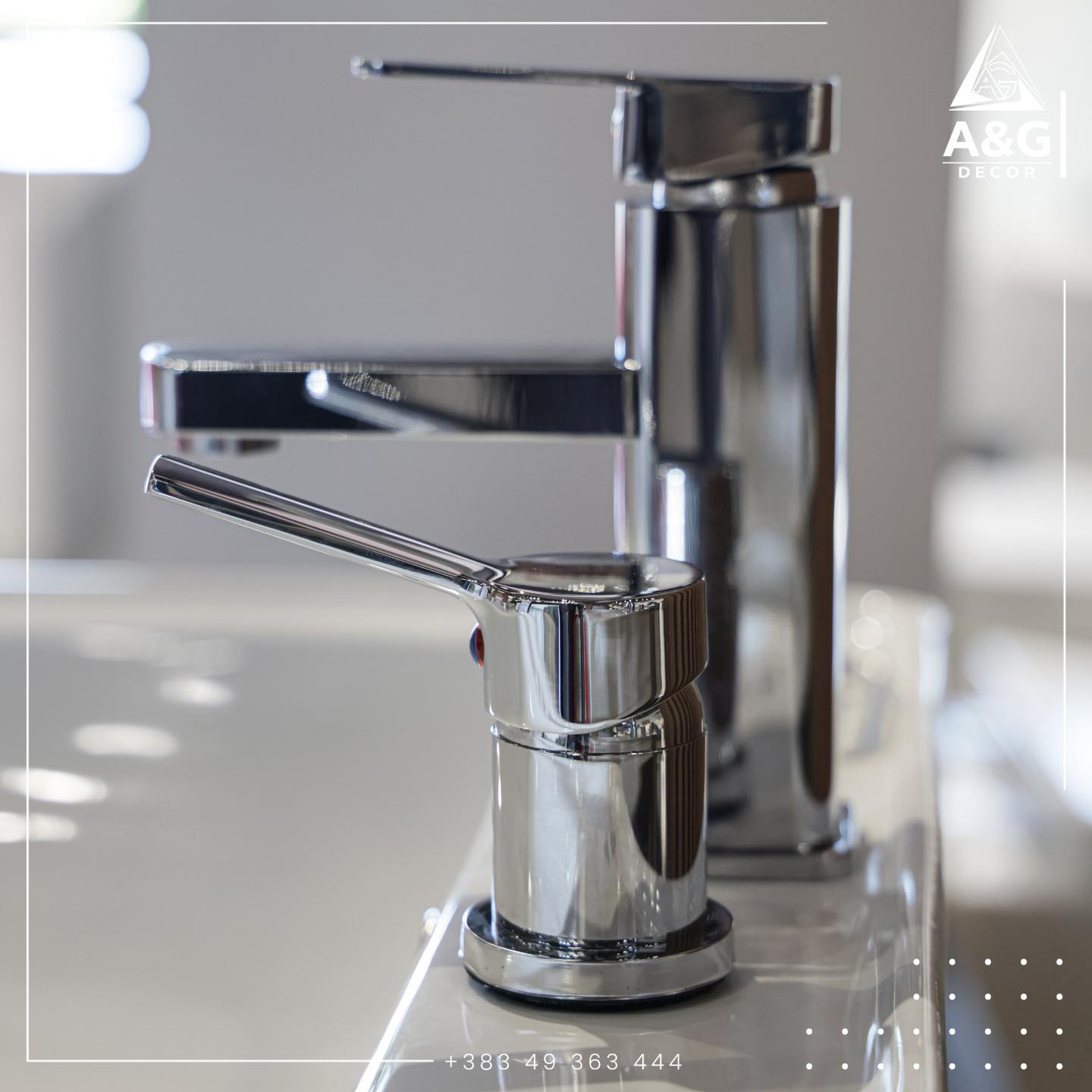 Lavaman i bardhë me këmbë – AG Decor (3)