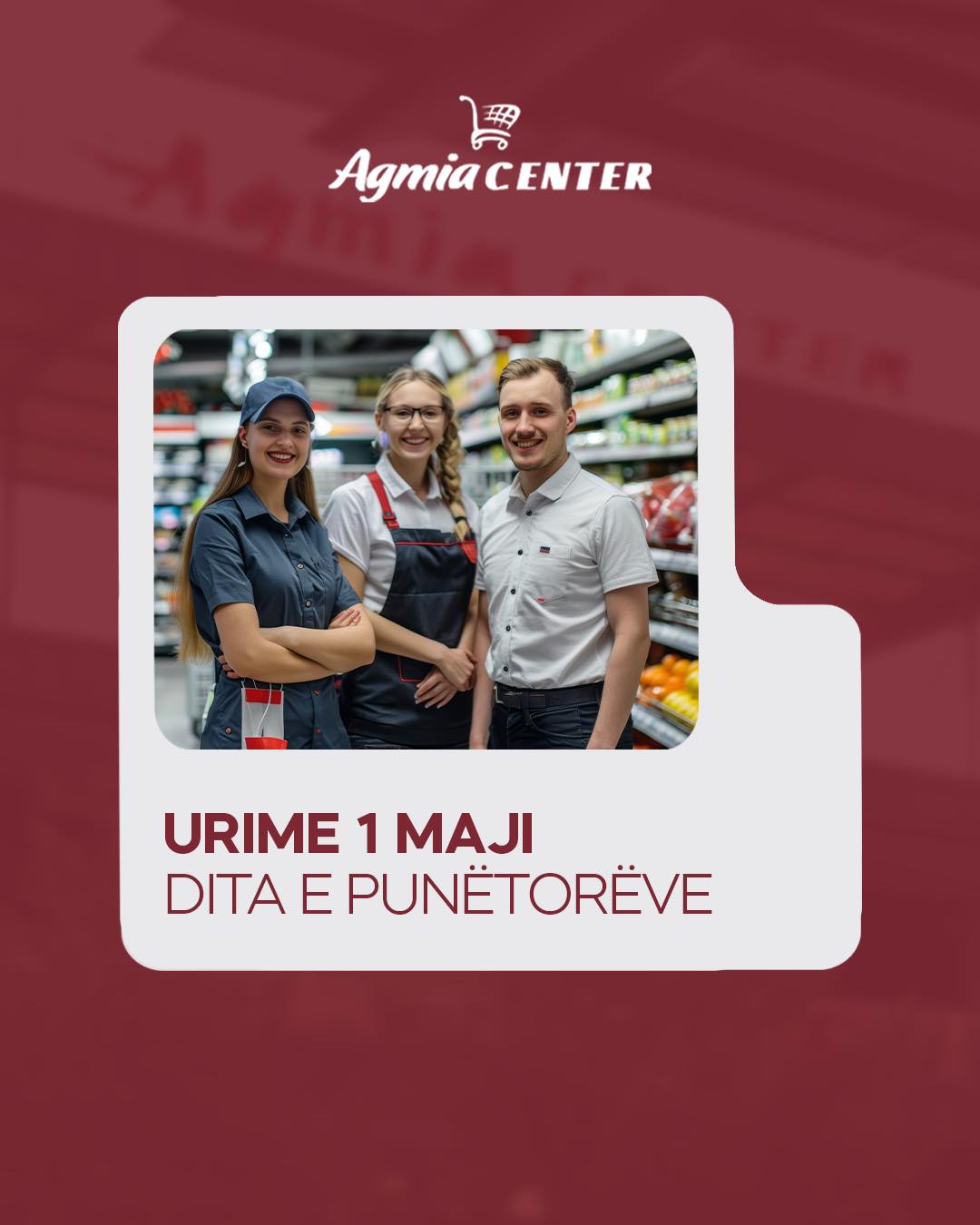 Urim për 1 Majin Ditën e Punëtorëve – Agmia Center
