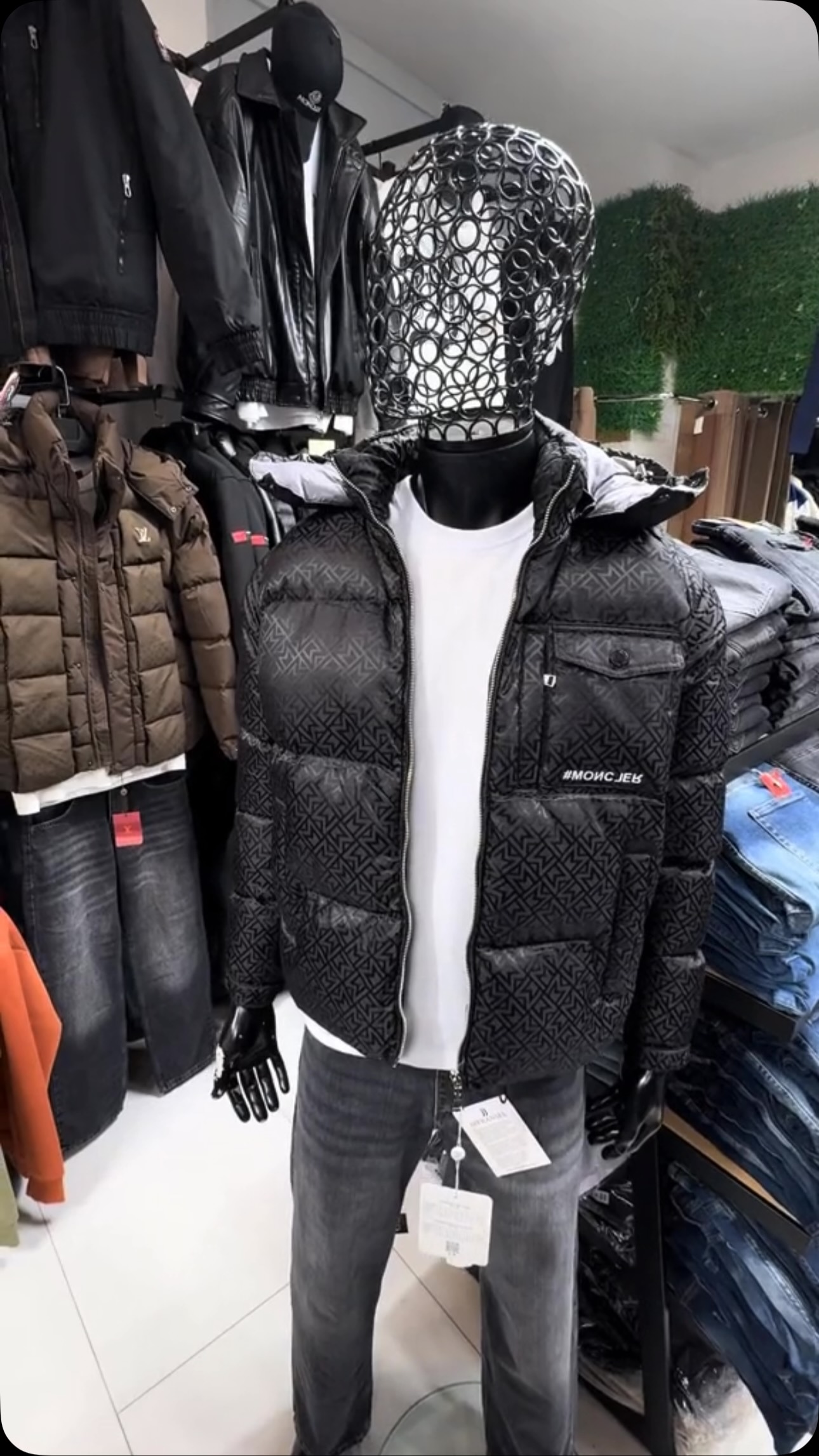 Xhaketë dimri e zezë për meshkuj – ALBI FASHION 🛍️