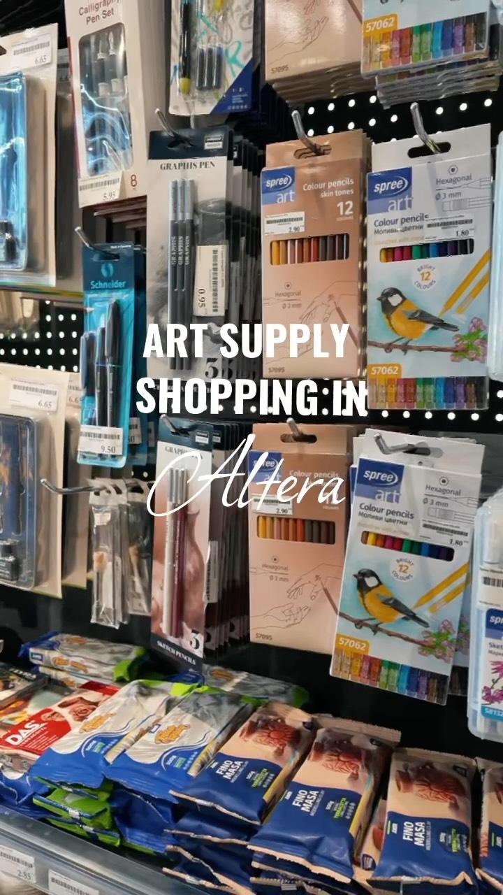 Materiale artistike për vizatim dhe pikturë – Altera - Bookstore
