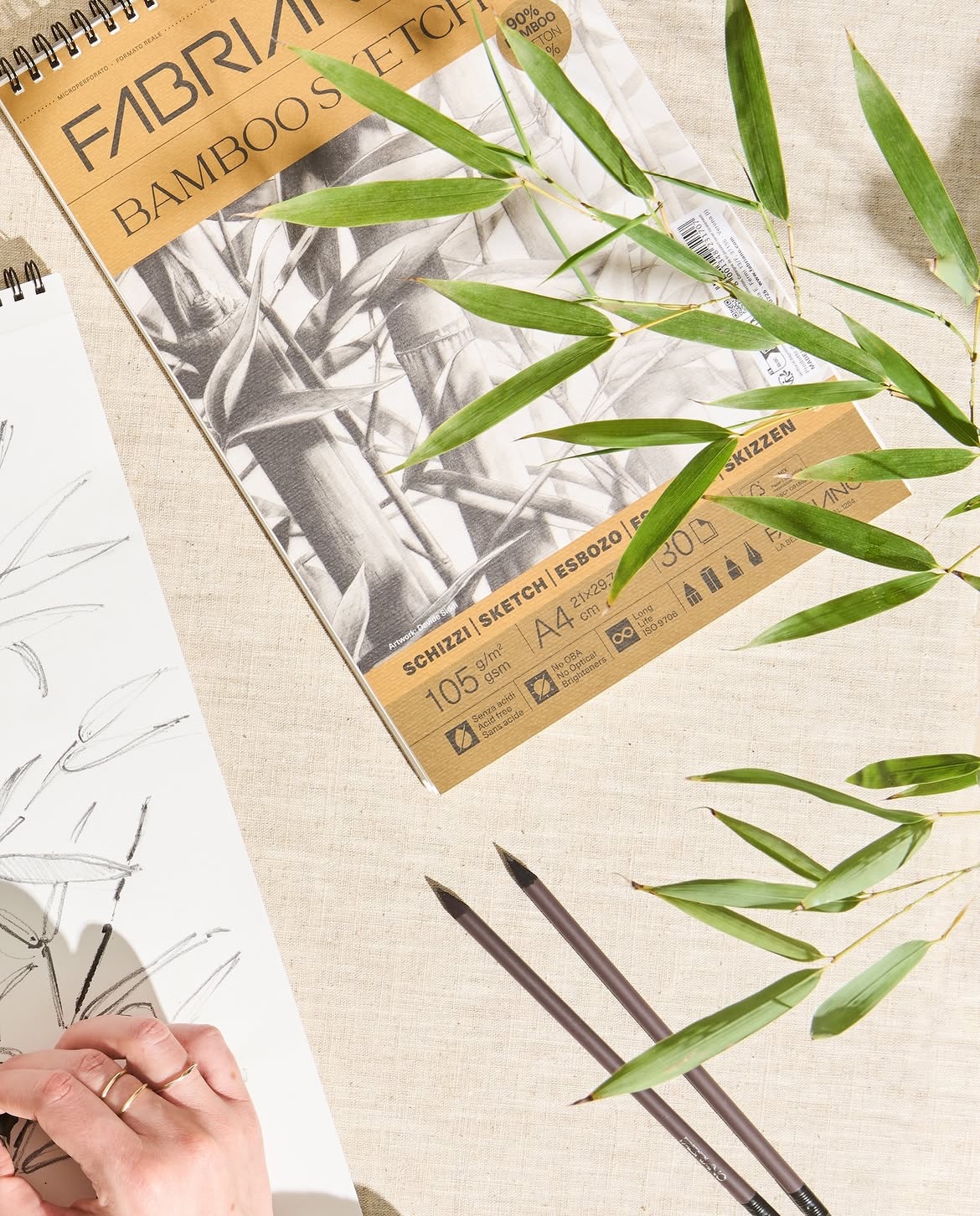 Bllok Fabriano Bamboo Mix Media 280 gsm – Altera - Bookstore (3)