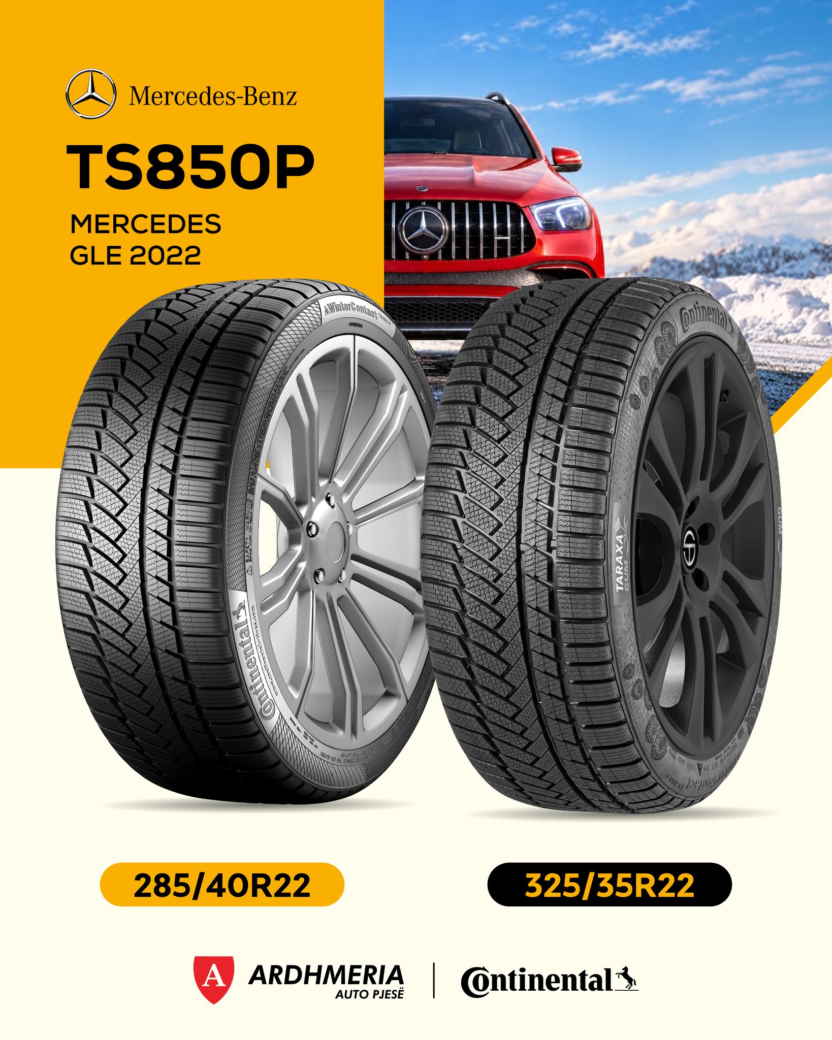 Goma dimërore Continental TS850P R22 – Auto Pjesë ARDHMERIA