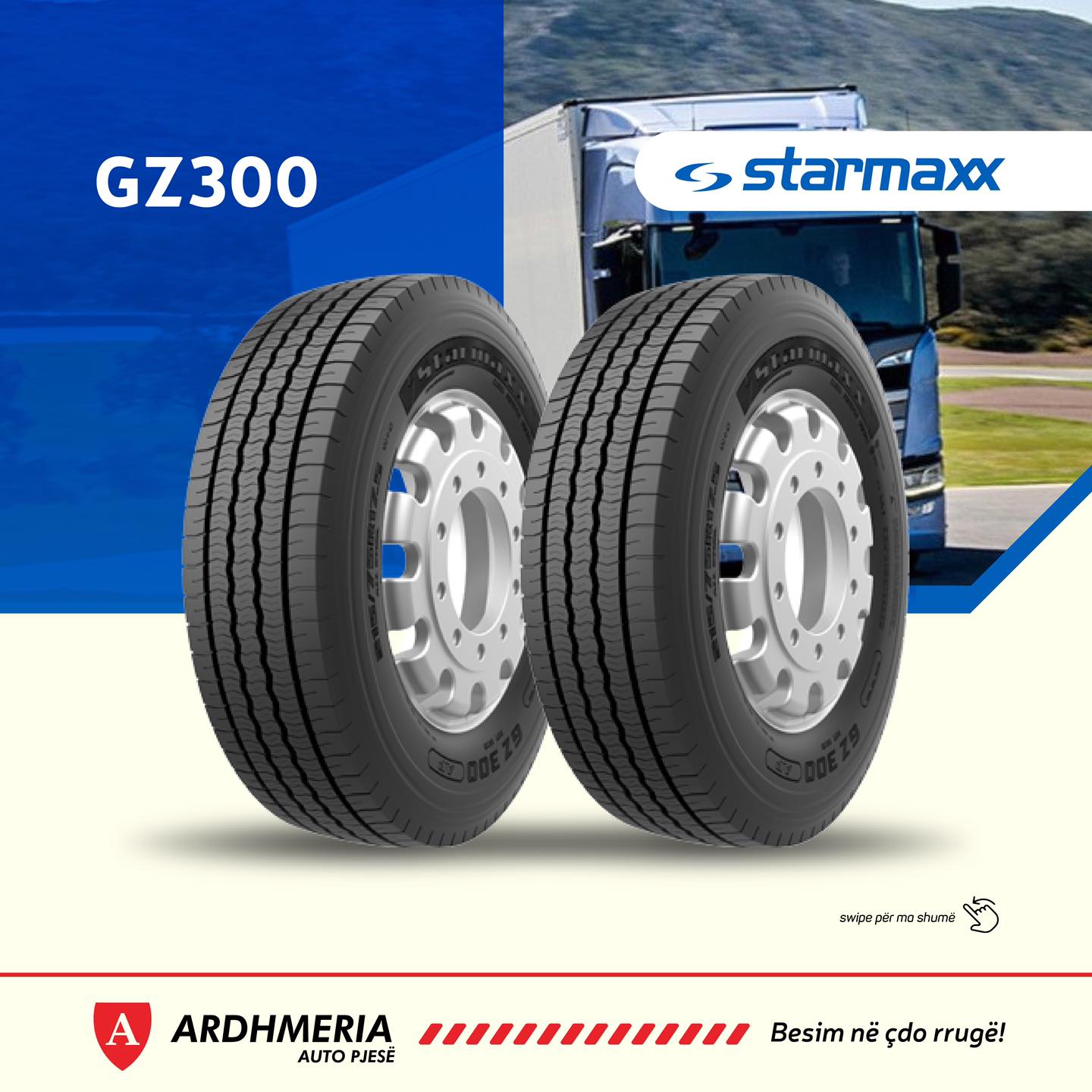 Goma Starmaxx DH100 për kamion – Auto Pjesë ARDHMERIA (3)