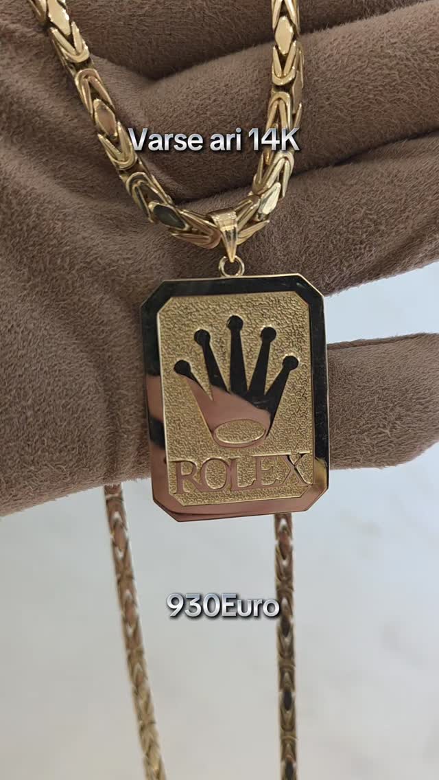 Varëse ari 14 karat model Rolex – Argjendaria Armondi