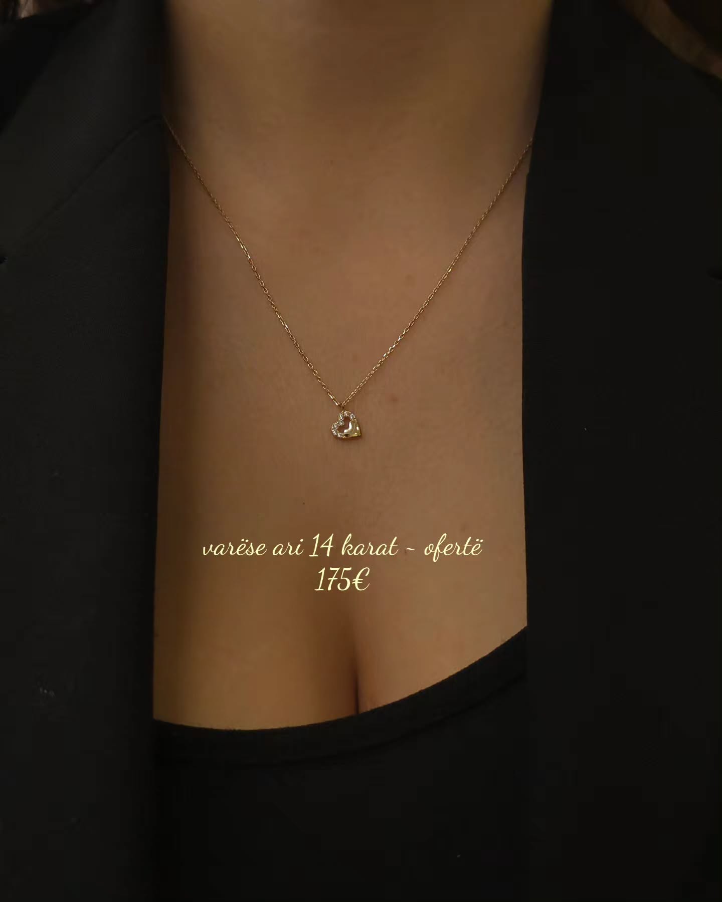Varëse ari 14 karat në formë zemre – 𝐀𝐫𝐠𝐣𝐞𝐧𝐝𝐚𝐫𝐢𝐚 𝐀𝐥𝐛𝐚𝐧𝐢 ©