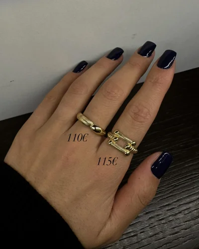 Unaza ari 14 karat për femra