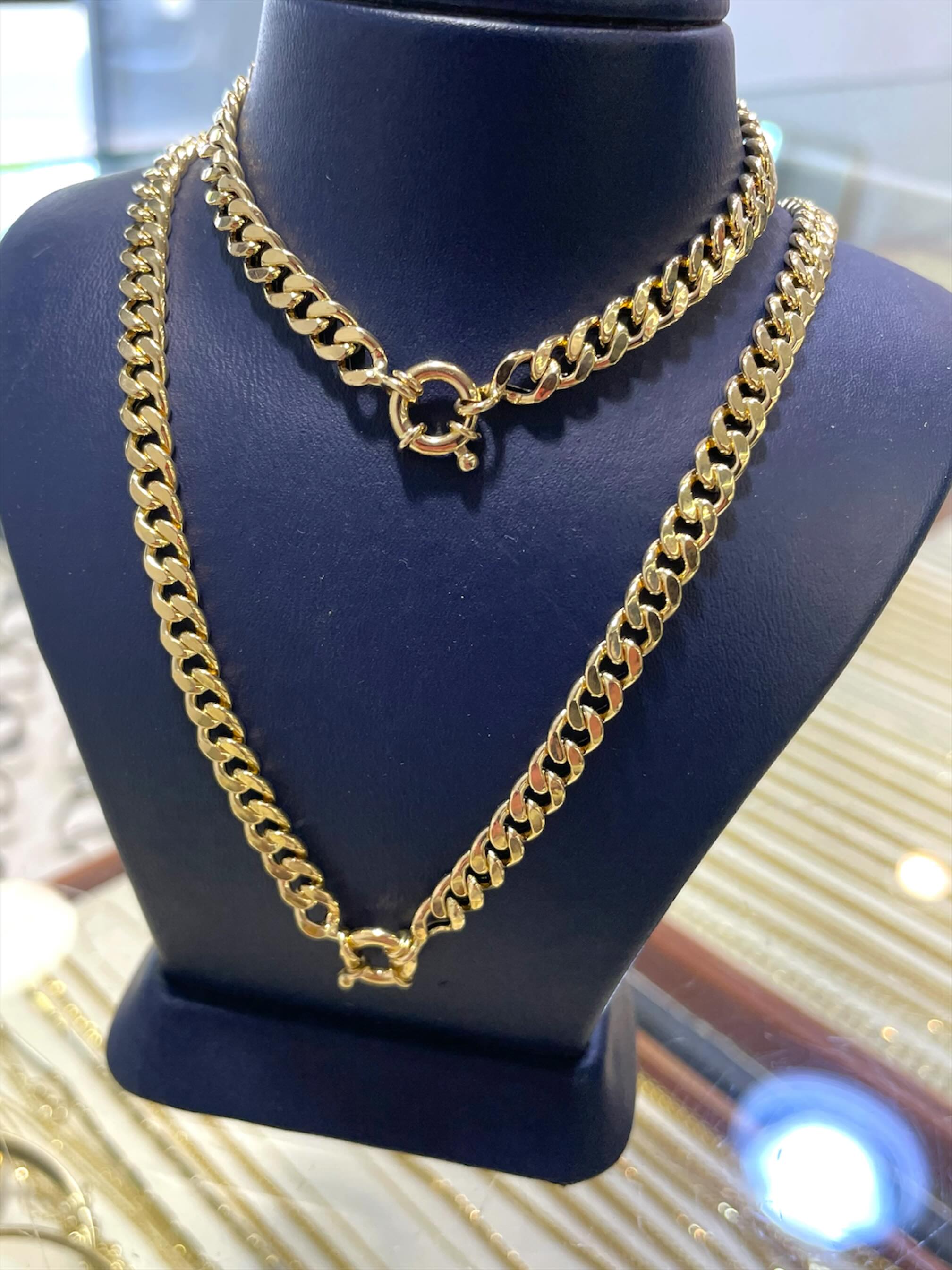 Zinxhir ari kuban 14 karat – Argjendaria DARDANI-1