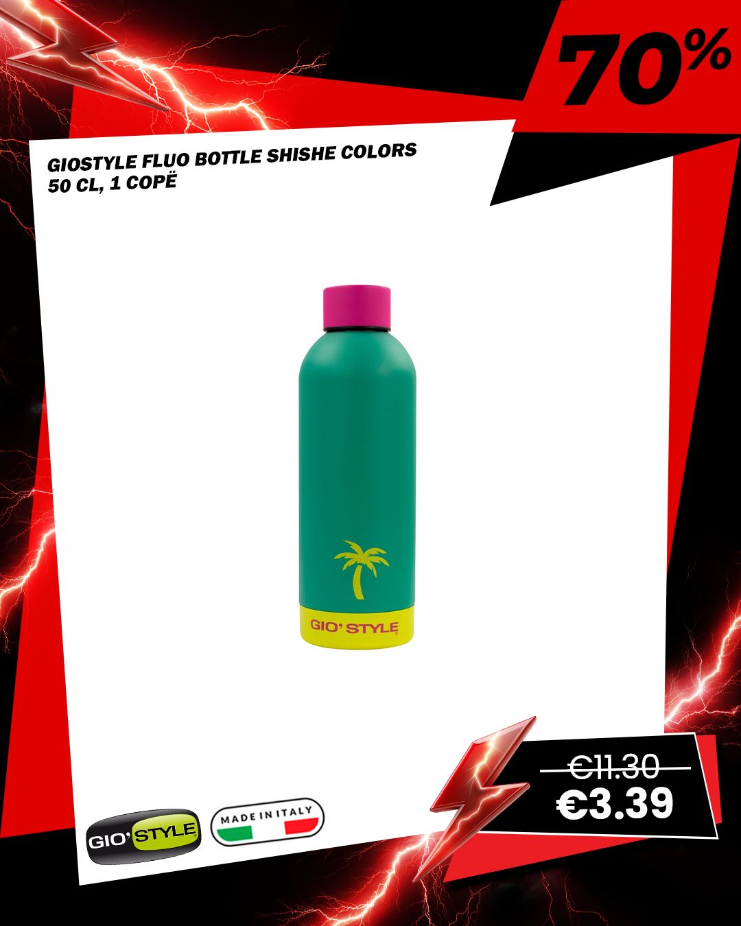Shishe uji Giostyle Fluo 50 cl – Arteg Prishtinë