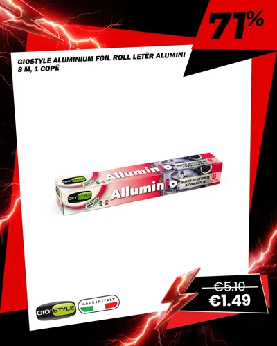 Letër alumini Giostyle 8 m