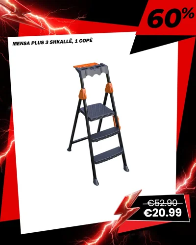 Shkallë shtëpie Mensa Plus me 3 shkallë
