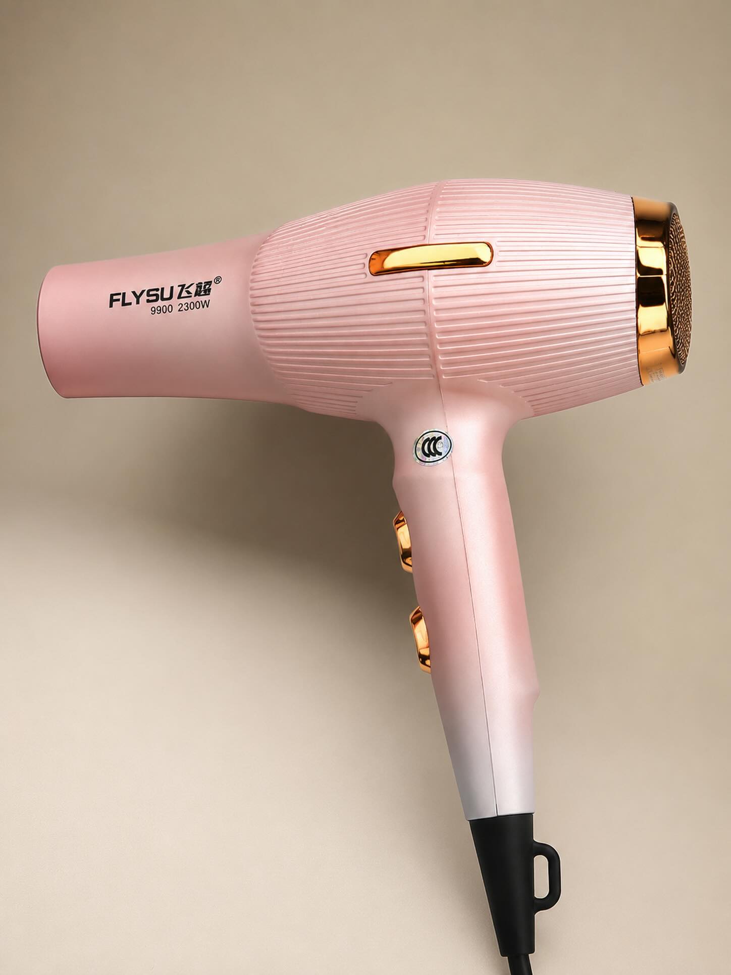 Tharëse profesionale flokësh Flysu rozë – Aurona Hair Shop