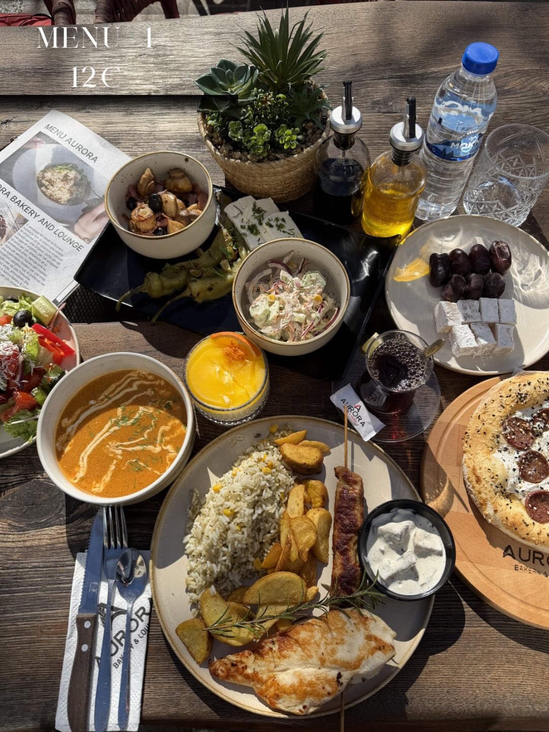 Menu iftari me shish kebap dhe file pule – Aurora Bakery & Lounge Prizren (2)
