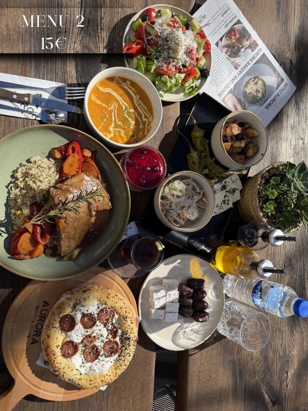 Menu iftari me mish viçi dhe oriz – Aurora Bakery & Lounge Prizren (2)