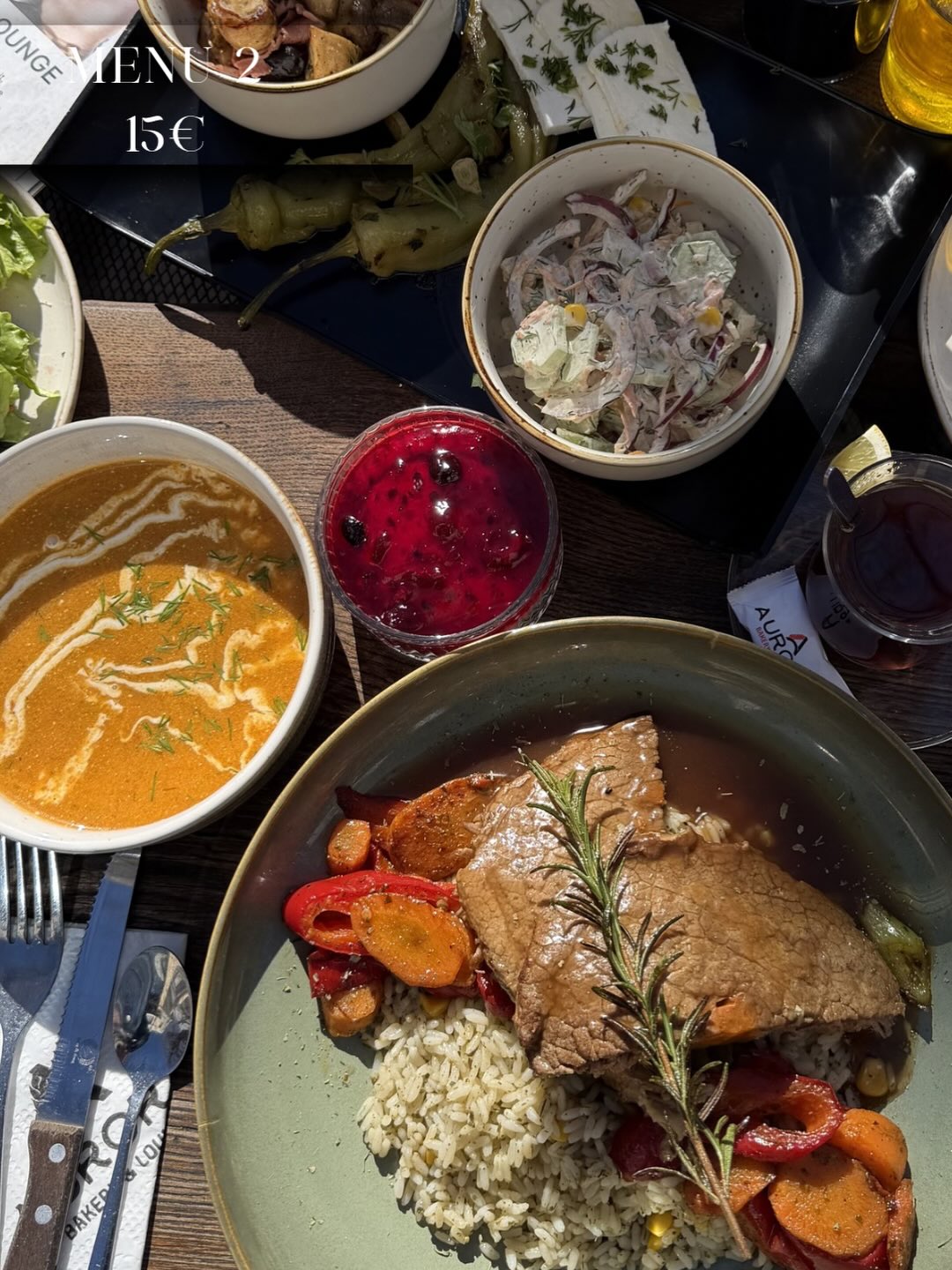 Menu iftari me mish viçi dhe oriz – Aurora Bakery & Lounge Prizren (3)