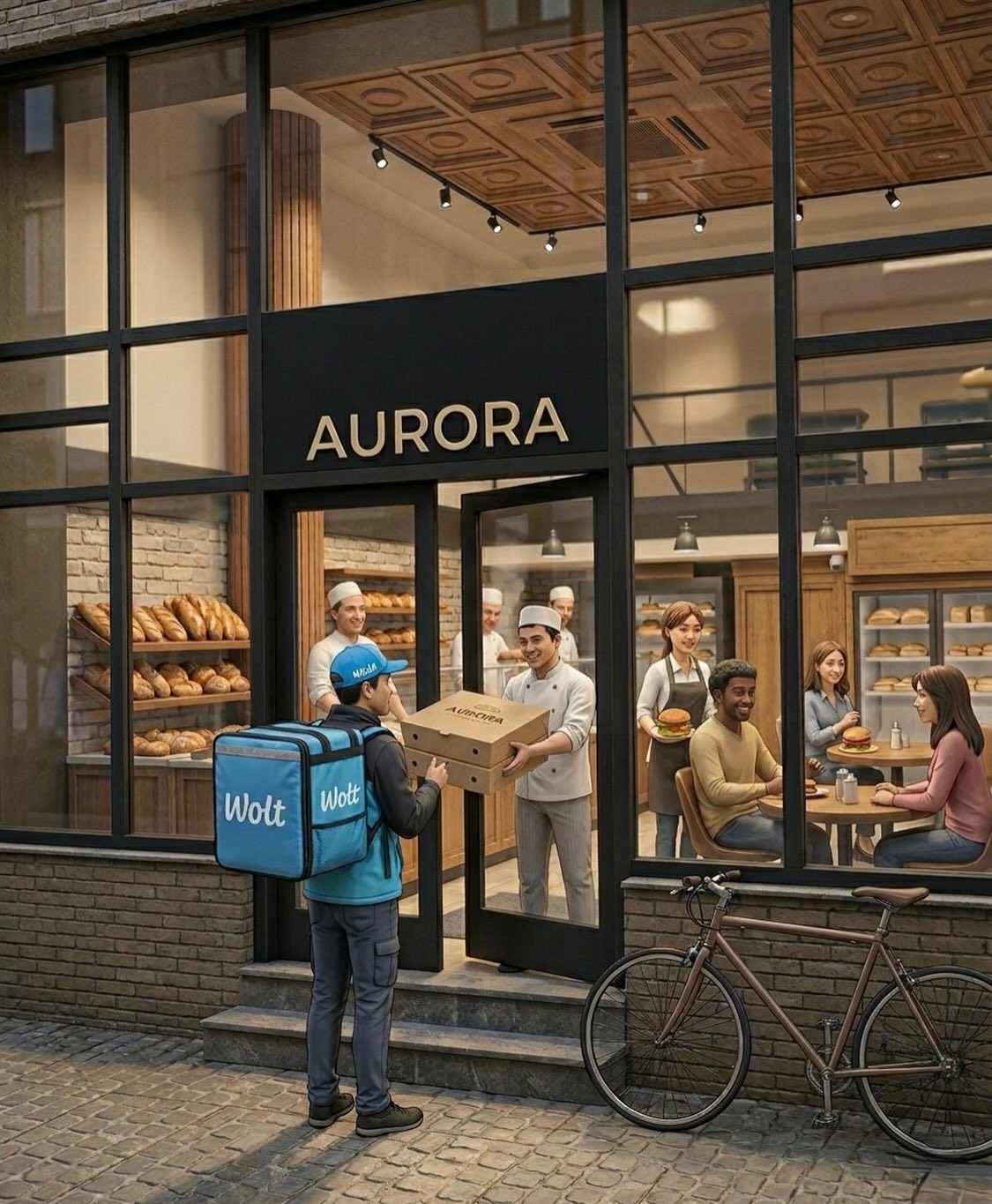 Produkte furre me porosi në Wolt – Aurora Bakery & Lounge Prizren